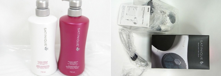 サテニークのドライヤー・シャンプーなどのヘアケア製品
